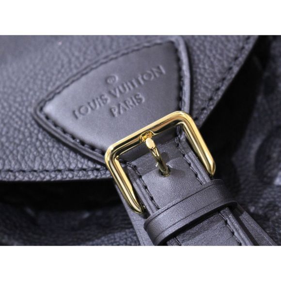 Louis Vuitton Monsuri PM Emplant Noir Black Rucksack Backpack - Picture 12 of 16